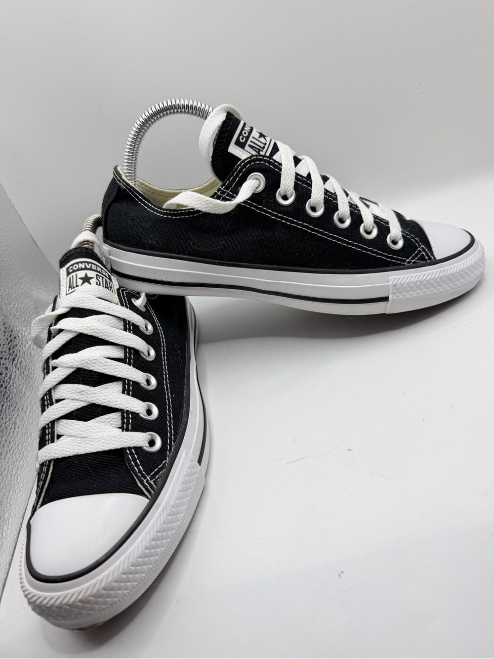 Converse Low Top Sneakers - Black & White